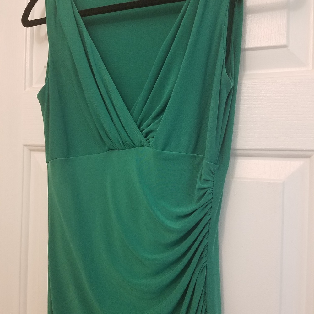 Ralph Lauren dress green dress. Only wore once.